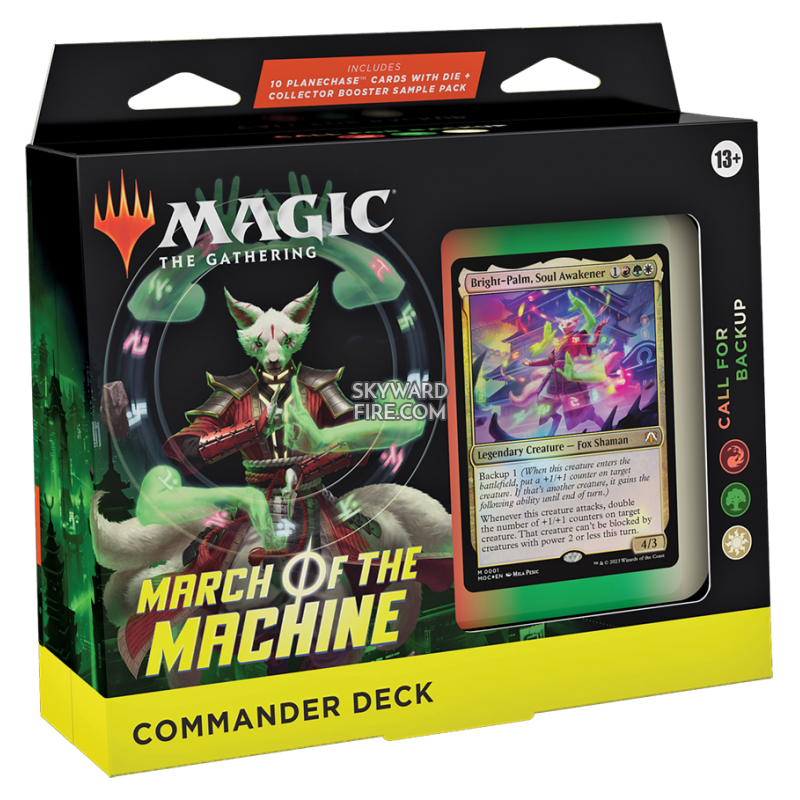 Call for Backup March Of The Machine Commander Deck