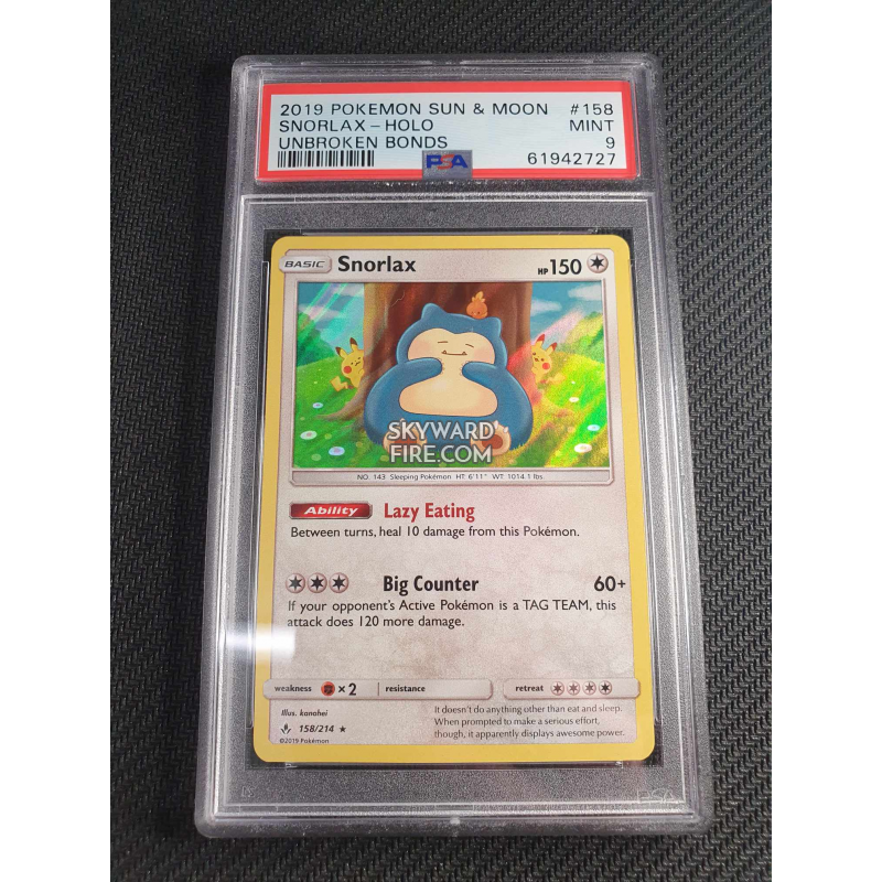 Snorlax SVP051 151 Elite Trainer Box PSA 9 82792178