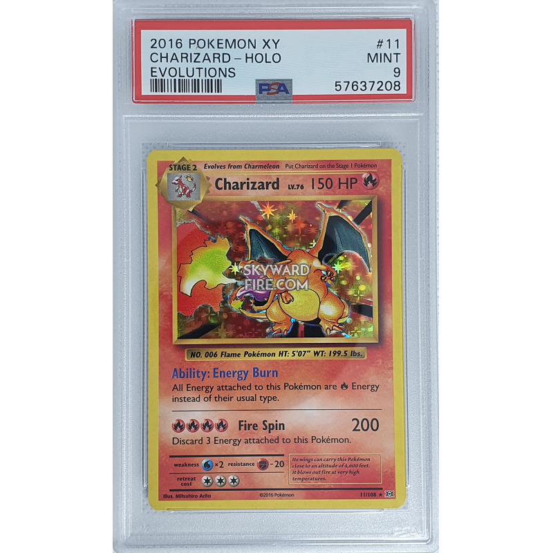 Charizard 11108 Evolutions Holo Rare Psa 9 57637208